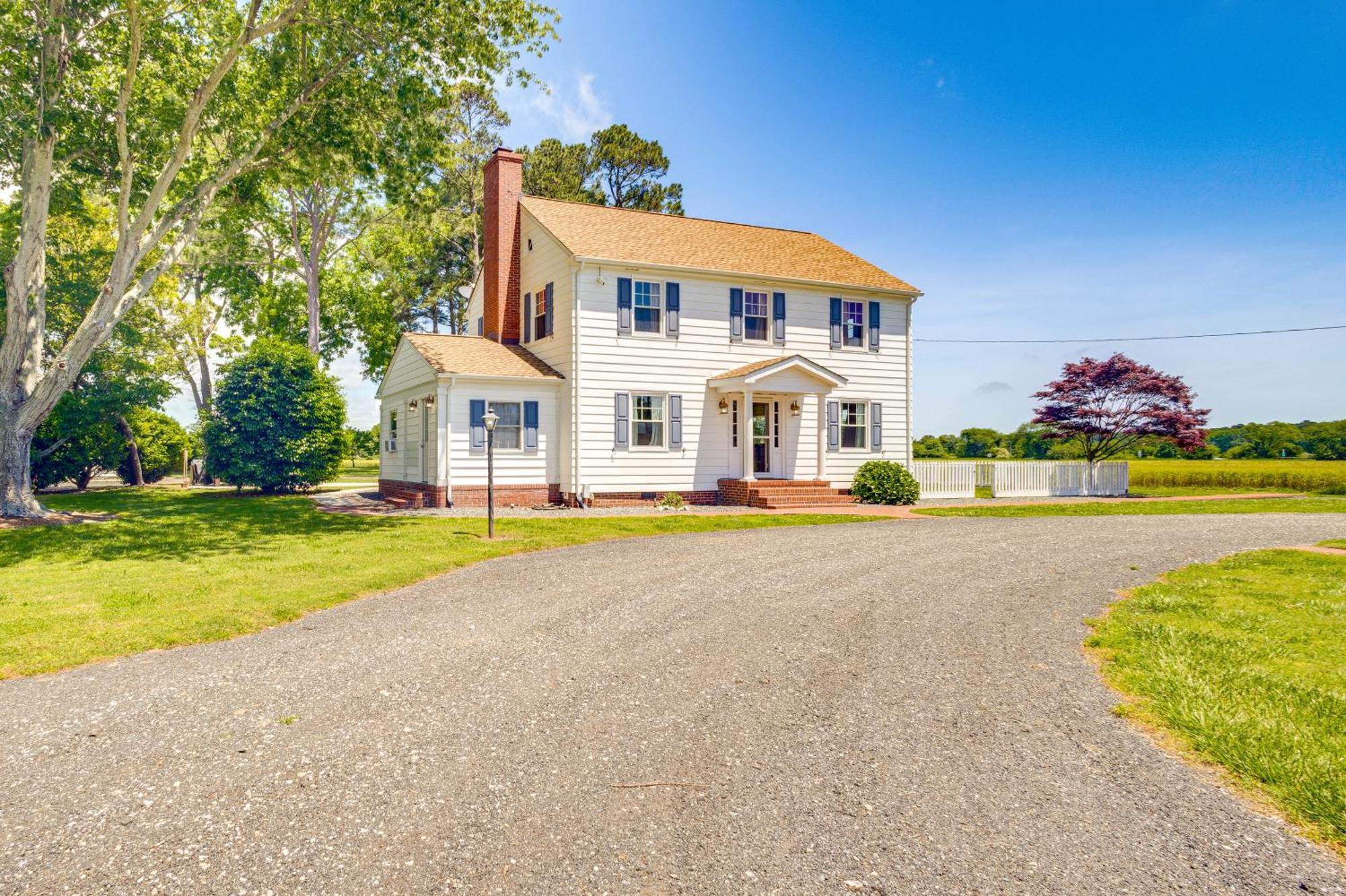 Updated Cape Charles Home About 2 Mi To Beachfront! Exterior photo
